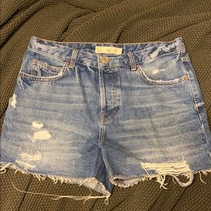 NWOT Topshop Jean shorts
